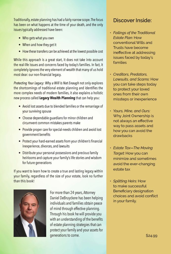 Protecting Your Legacy: Why a Will Is Not Enough